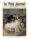 The Croup Cured by Doctor Roux, Illustration from "Le Petit Journal", 24th September 1894 Giclee Print by Lionel Royer