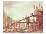 Preparation for War to Defend Commerce Giclee-trykk av William & Son Birch