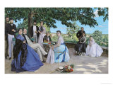 Family Reunion, 1867 Giclee Print by Frederic Bazille