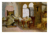 The Men of the Holy Office Giclee Print by Jean Paul Laurens