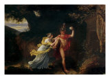 Ariadne and Theseus Giclee Print by Jean-Baptiste Regnault