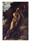 Job Tempted by the Devil, 1636 Giclee Print by Francisco Herrera