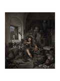 The Alchemist, 1663 Giclee Print by Cornelis Bega