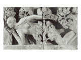 Eve, Fragment of the Lintel from the Portal of the Cathedral of St. Lazare, circa 1135-40 reproduction procédé giclée par Gislebertus 