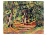 Sous-Bois 1890-94 Giclee Print by Paul Cézanne