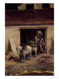 The Kiln at the Plaster Works Giclee Print by Théodore Géricault
