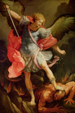 The Archangel Michael Defeating Satan Stampa giclée di Guido Reni The Archangel Michael Defeating Satan Stampa giclée di Guido Reni