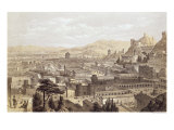 The City of Ephesus from Mount Coressus, 1859 Giclee Print by E. Falkener