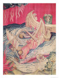 The Second Trumpet and the Shipwreck, Detail of the Sinking Ships reproduction procédé giclée par Nicolas Bataille