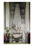 Tomb of Marshal Maurice de Saxe 1756-77 reproduction procédé giclée par Jean-baptiste Pigalle