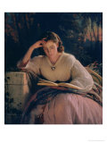 Reading, 1863 Giclee Print by Ivan Nikolaevich Kramskoy