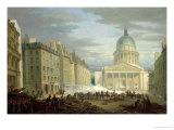 Siege of the Pantheon, 24th June 1848 Giclee Print by Nicolas Edward Gabe