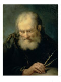 Arkimedes Giclée-tryk af Giuseppe Nogari