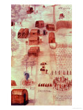 The Indian Village of Secoton Reproduction procédé giclée par John White