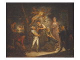 Fantastical Scene reproduction procédé giclée par Antoine Francois Saint-aubert