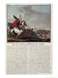 Clovis I at the Battle of Tolbiac, 496 AD 1791 reproduction procédé giclée par Jacques Francois Joseph Swebach