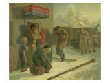 A Pub Giclee Print by Leonid Ivanovich Solomatkin