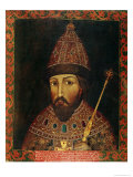 Portrait of Tsar Michael Fyodorovich Romanov of Russia Lámina giclée
