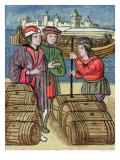 The Measure and Transport of Wine Giclée-Druck von Antoine Verard
