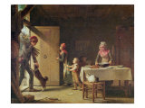 The Rustic Family, 1815 reproduction procédé giclée par Martin Drolling