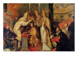 The Coronation of Charles V Holy Roman Emperor Giclee Print by Cornelius I Schut