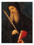 St. Benedict reproduction procédé giclée par Pietro Perugino