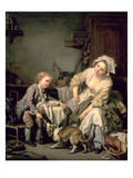 Spoilt Child, 1765 (Oil on Canvas) Giclee Print by Jean Baptiste Greuze