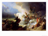 Saladin I in Jerusalem, circa 1830-50 Reproduction procédé giclée par Alexandre Evariste Fragonard