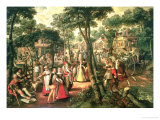 Country Celebration, 1563 Giclee Print by Joachim Beuckelaer