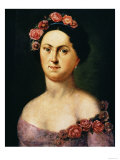 Portrait of Avdotia Istomina, 1830s Giclee Print Portrait of Avdotia Istomina, 1830s Giclee Print