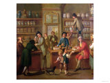 Interior of a Pharmacy Lámina giclée Interior of a Pharmacy Lámina giclée