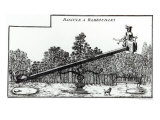 Garden See Saw at Rambouillet Giclee Print