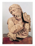 Bust of a Man Leaning on His Elbow Or, Self Portrait, 1467 ジクレープリント - Nikolaus Gerhaert Von・ライデン