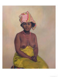 African Woman, 1910 reproduction procédé giclée par Félix Vallotton