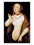 The Suicide of Lucretia, 1538 reproduction procédé giclée par Lucas Cranach the Elder