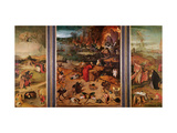 Triptych of the Temptation of St. Anthony Giclee Print by Hieronymus Bosch