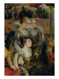 The Medici Cycle: the Coronation of Marie de Medici at St. Denis Giclee Print by Peter Paul Rubens