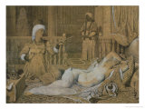 Odalisque with a Slave, 1858 Giclee Print by Jean-Auguste-Dominique Ingres