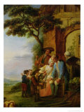 The Boy from Savoy and His Marmot, 1783 ジクレープリント - フランソワ・ルイ・ジョゼフ・ワトー
