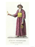 Jesuit Missionary in Mandarin Costume Giclee-trykk av J. C. Bar