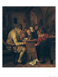 The School Master, 1626-79 Giclee Print by Jan Havicksz. Steen