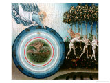 Expulsion from Paradise Giclée-tryk af Giovanni di Paolo Expulsion from Paradise Giclée-tryk af Giovanni di Paolo