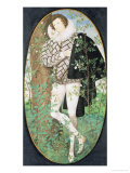 A Young Man Leaning Against a Tree Among Roses reproduction procédé giclée par Nicholas Hilliard