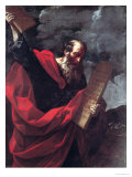 Moses with the Tablets of the Law Giclee Print by Guido Reni