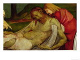 The Entombment from the Isenheim Altarpiece, circa 1512-16 Reproduction procédé giclée par Matthias Grünewald
