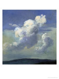 Cloud Study, 1832 reproduction procédé giclée par Johan Christian Clausen Dahl