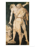 Hercules and Antaeus, circa 1530 reproduction procédé giclée par Hans Baldung Grien