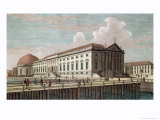 View of the Opera House in Berlin, 1773 Reproduction procédé giclée par Johann Georg Rosenberg
