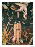 The Garden of Earthly Delights: Hell, Detail from the Right Wing of the Triptych, circa 1500 Giclee Print by Hieronymus Bosch