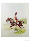 Soldier of the Imperial Guard on Horseback, 1898 Giclee Print by Henri Georges Jacques Chartier